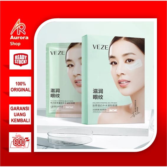 Veze masker mata kolagen hydrating gel 2,7 gram