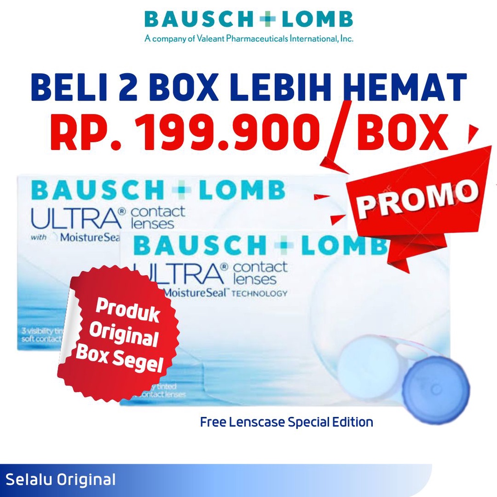 BAUSCH AND LOMB ULTRA SOFTLENS BENING BULANAN SILICONE HYDROGEL