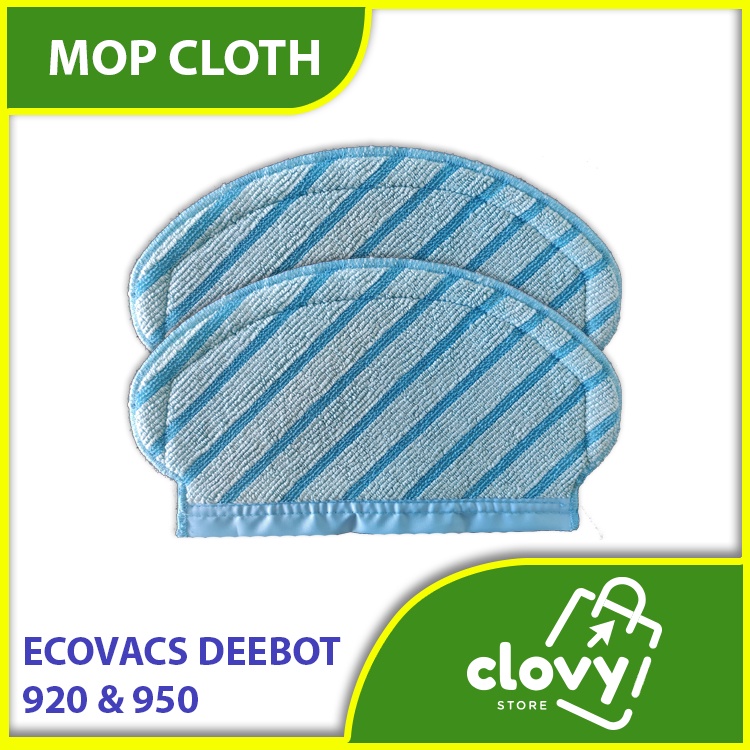 Ecovacs Deebot Ozmo 920 &amp; 950 Mop Cloth Kain Pel