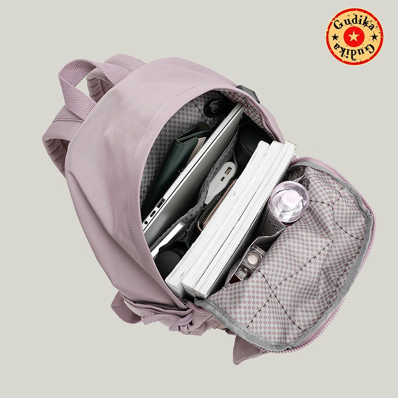 GUDIKA 5228 | Backpack Waterproof Wanita Tas Ransel Laptop Anti Air Import Original | Ransel Cewek | Ransel Perempuan | Tas Wanita