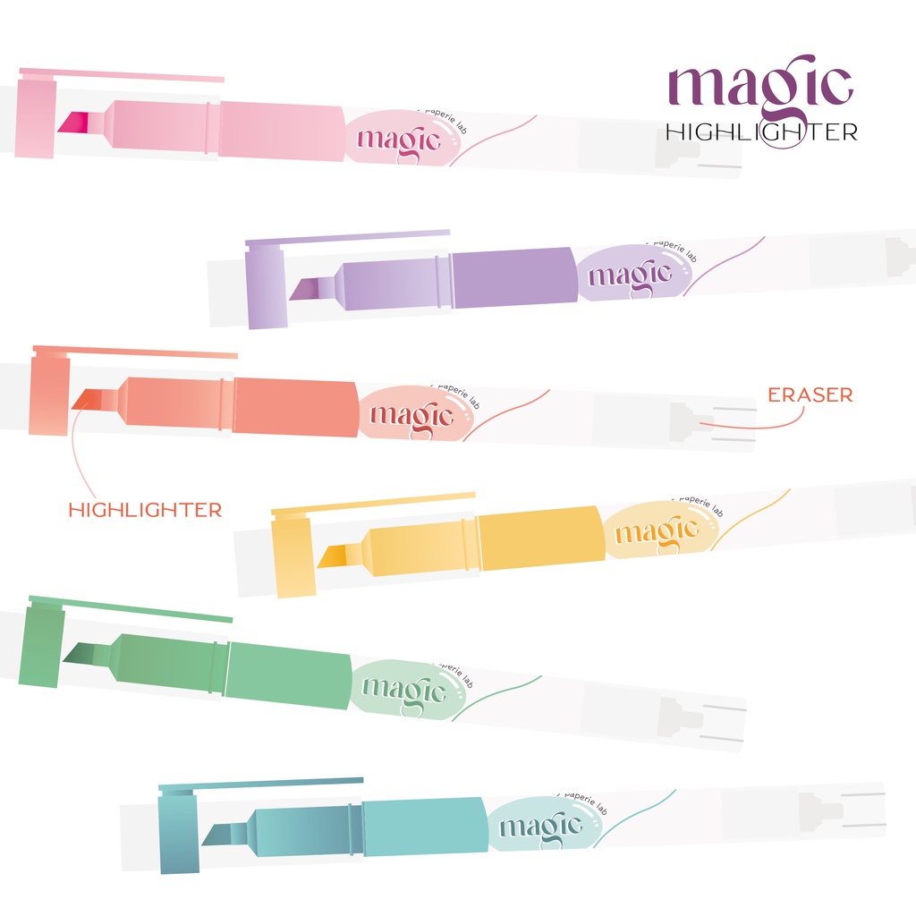 

[CLEARANCE SALE] Paperie Lab - Magic Highlighter