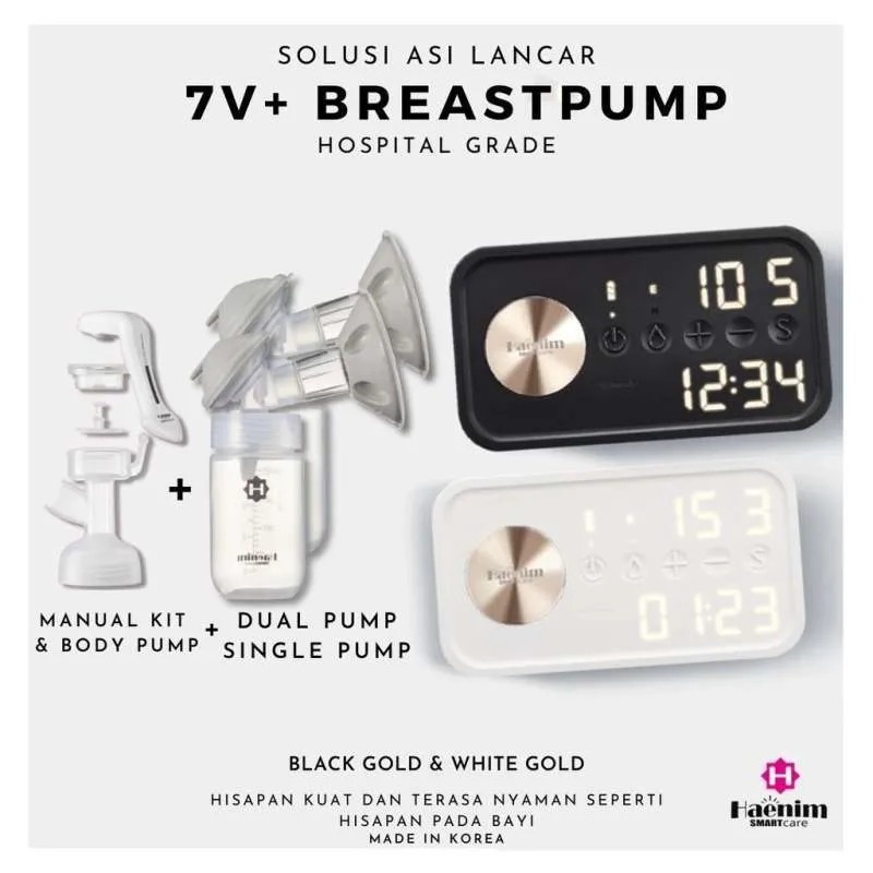 Haenim Breastpump 7V / Breast pump / Pompa ASI Elektrik