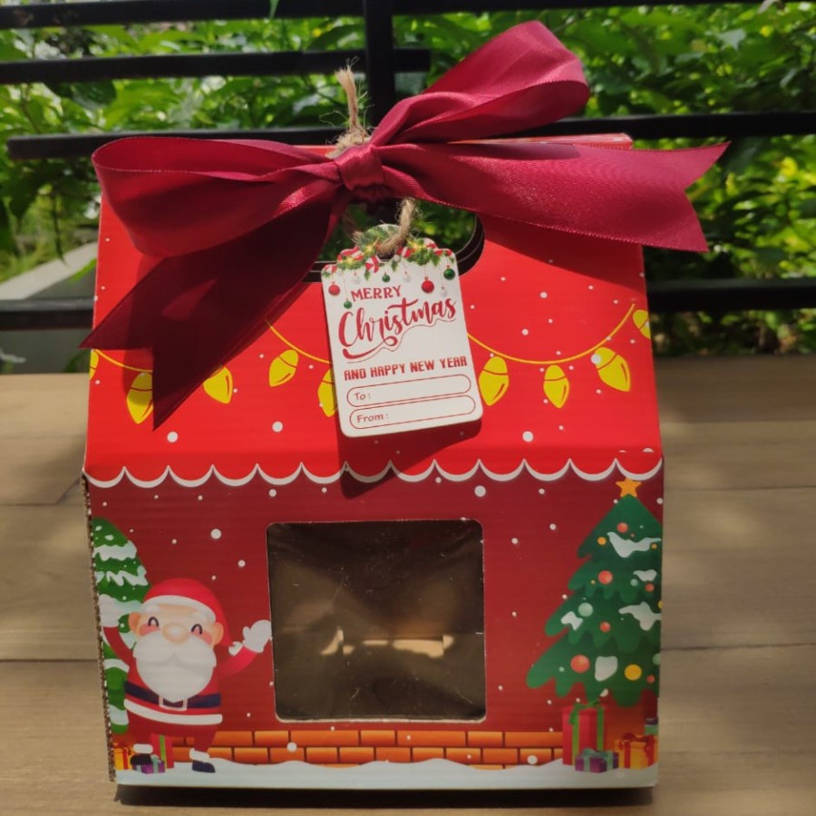 

Dus hampers Box Natal toples kue kering - PITA HANGTAG