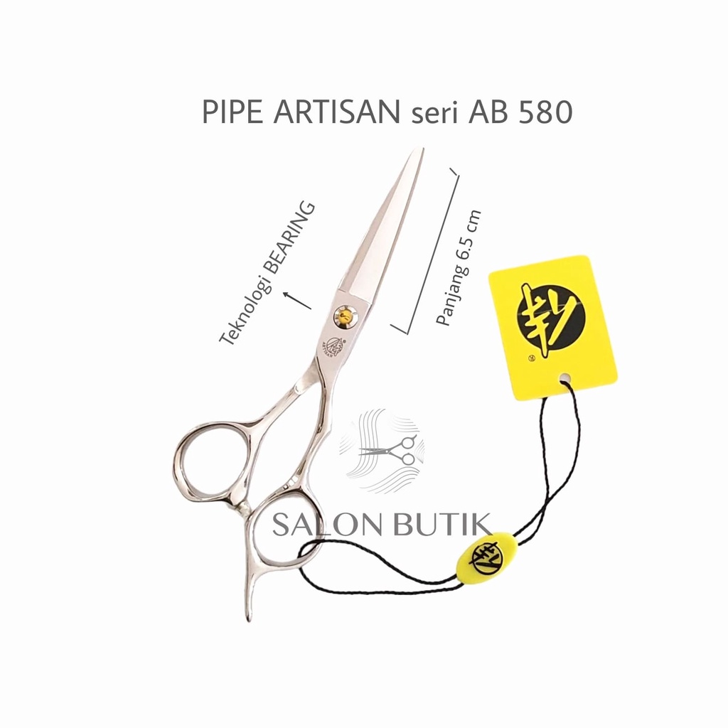 Pipe Artisan gunting rambut seri AB 580 ( Original )
