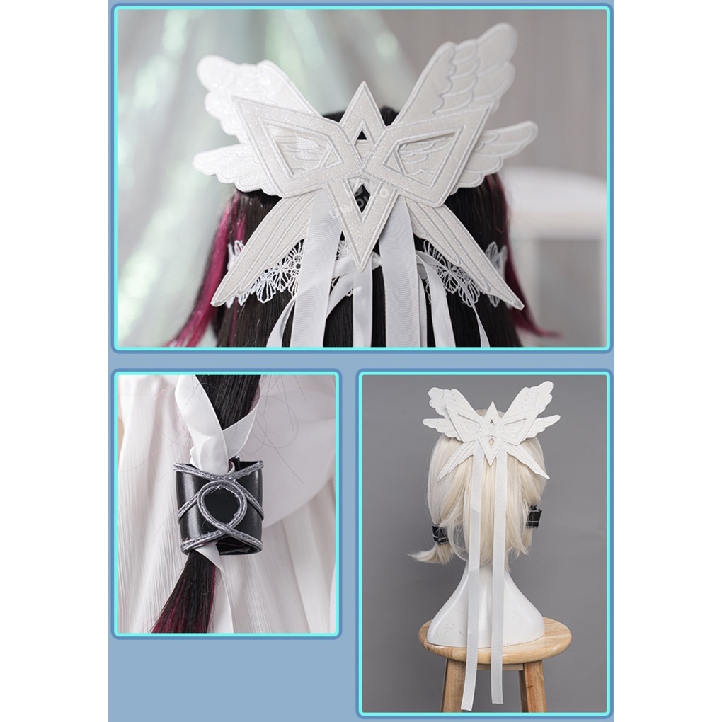 PRE-SALE UWOWO Genshin Impact Columbina Fatui Harbingers Damselette Snezhnaya Cosplay Costume Halloween Christmas Cosplay