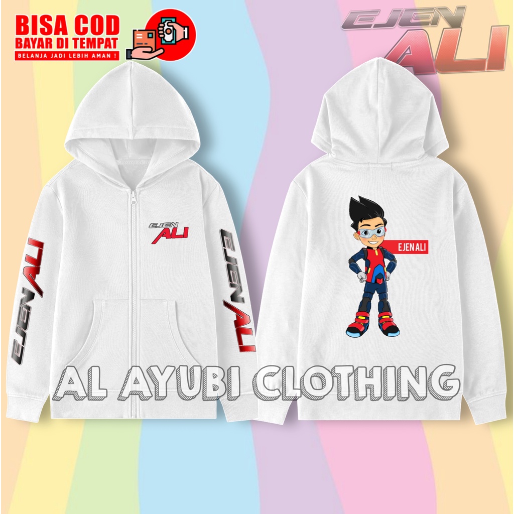 HOODIE ZIPPER ANAK EJEN ALI / JAKET ANAK EJEN ALI