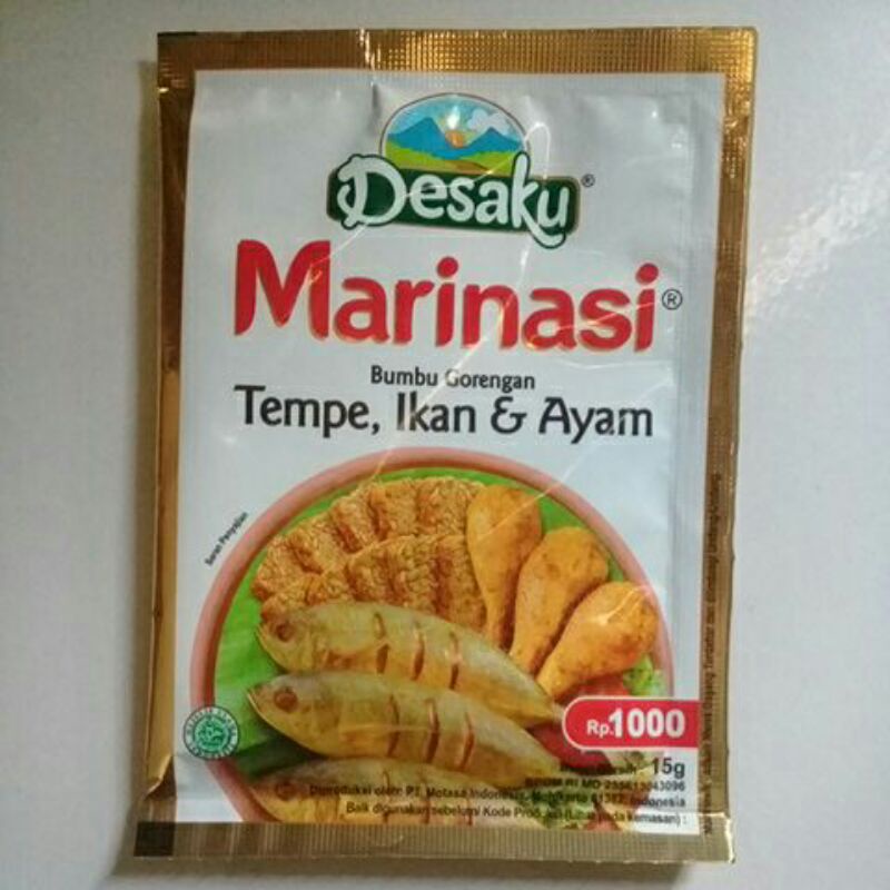 

~MOS~ Marinasi Desaku. Marinasi Tempe. Marinasi Ikan. Marinasi Ayam