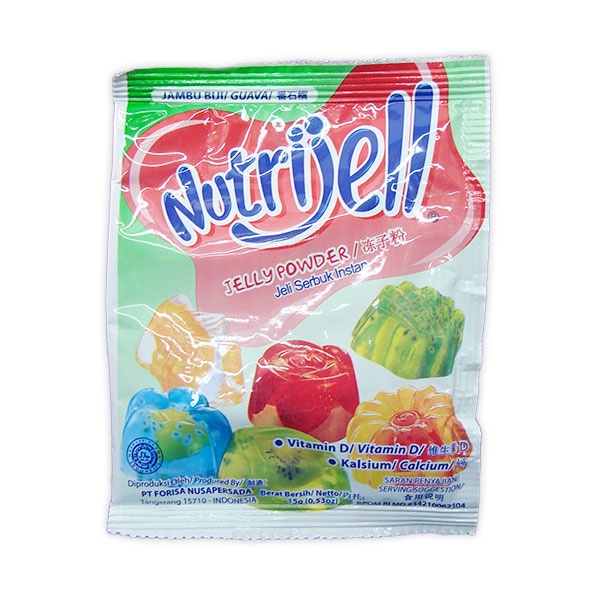 

NUTRIJELL RASA GUAVA 15 GR