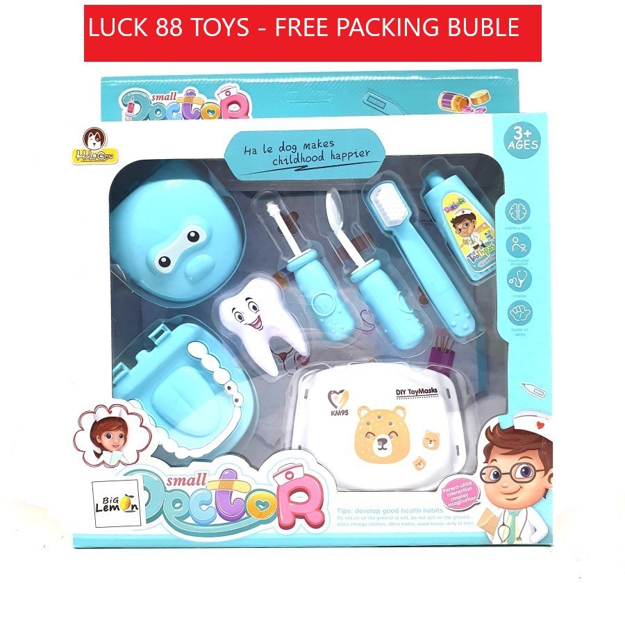 Lucky88toys ⭐⭐⭐⭐⭐Mainan Anak Dokter Gigi Dental - Small Doctor PKM2043