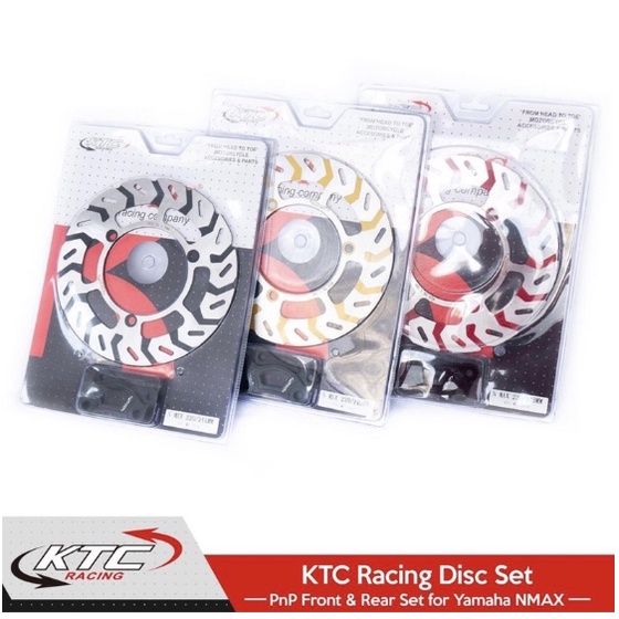 Piringan KTC Depan Belakang+Breket Nmax 220mm