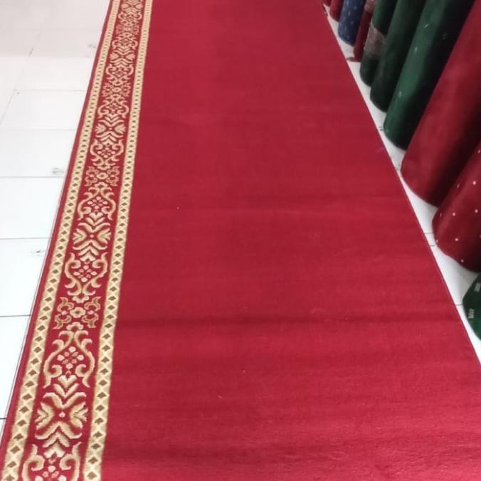 Sajadah tebal sejadah masjid Karpet masjid Almira meteran murah