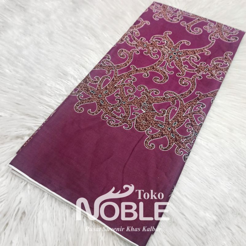 Kain Batik Katun Motif Khas Kalimantan Barat
