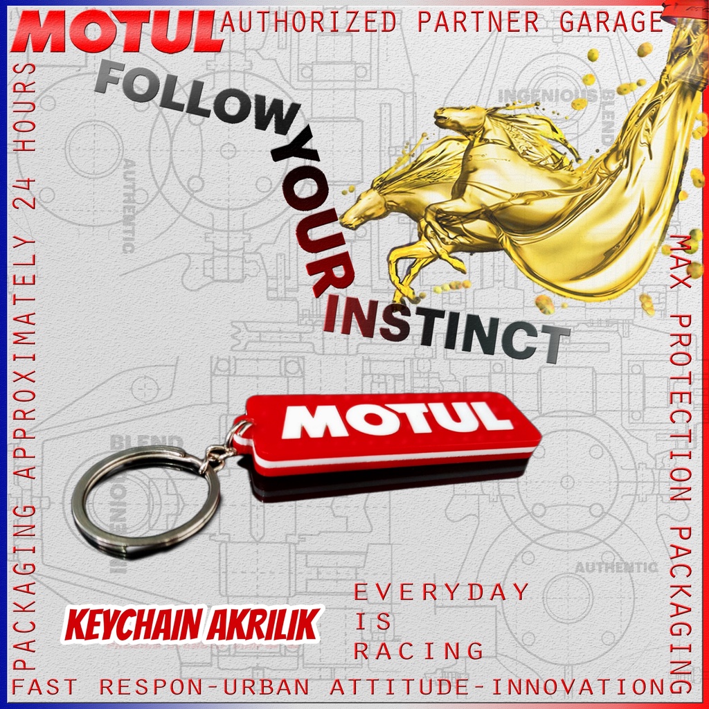 KEYCHAIN GANTUNGAN KUNCI MOTUL BAHAN AKRILIK 3 LAPIS STYLISH BANGET ELEGAN