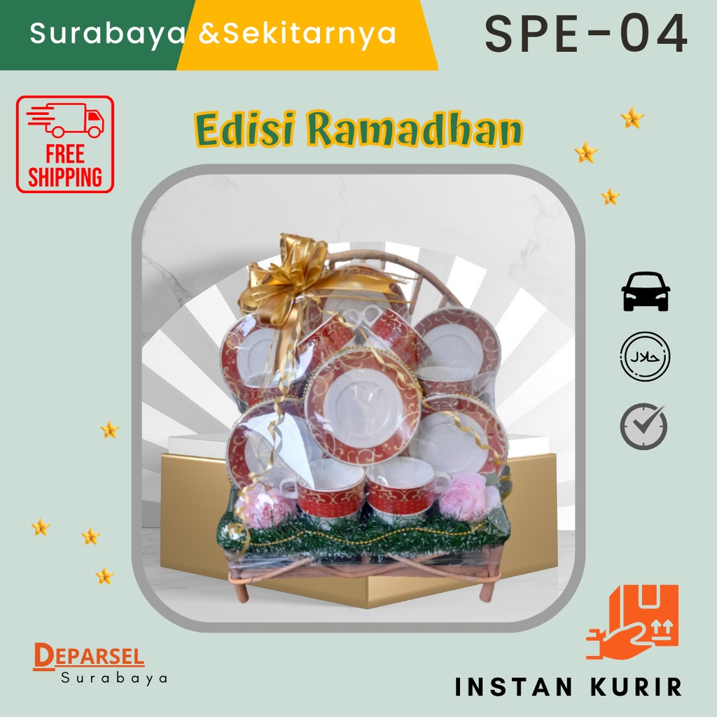 

Parcel Lebaran Sidoarjo Set Keramik Sango/Vicenza Seri SPE-04