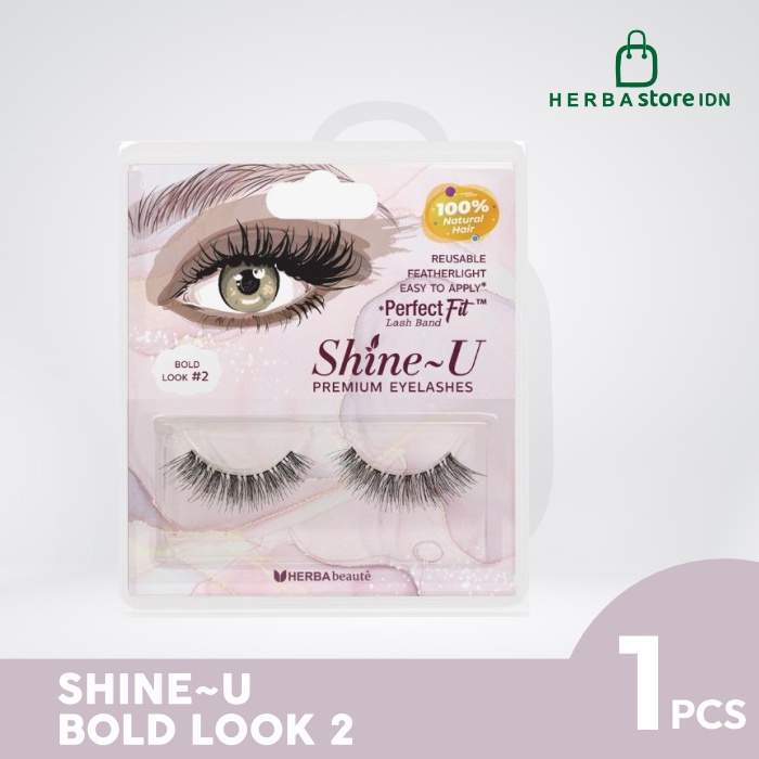 HERBA beaute, Shine~U Premium Eyelashes Bold Look #2