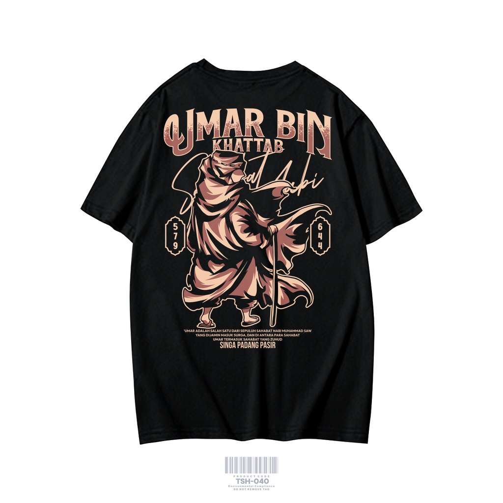 KAOS SANTRI UMAR BIN KHATTAB BAJU DAKWAH TERBARU