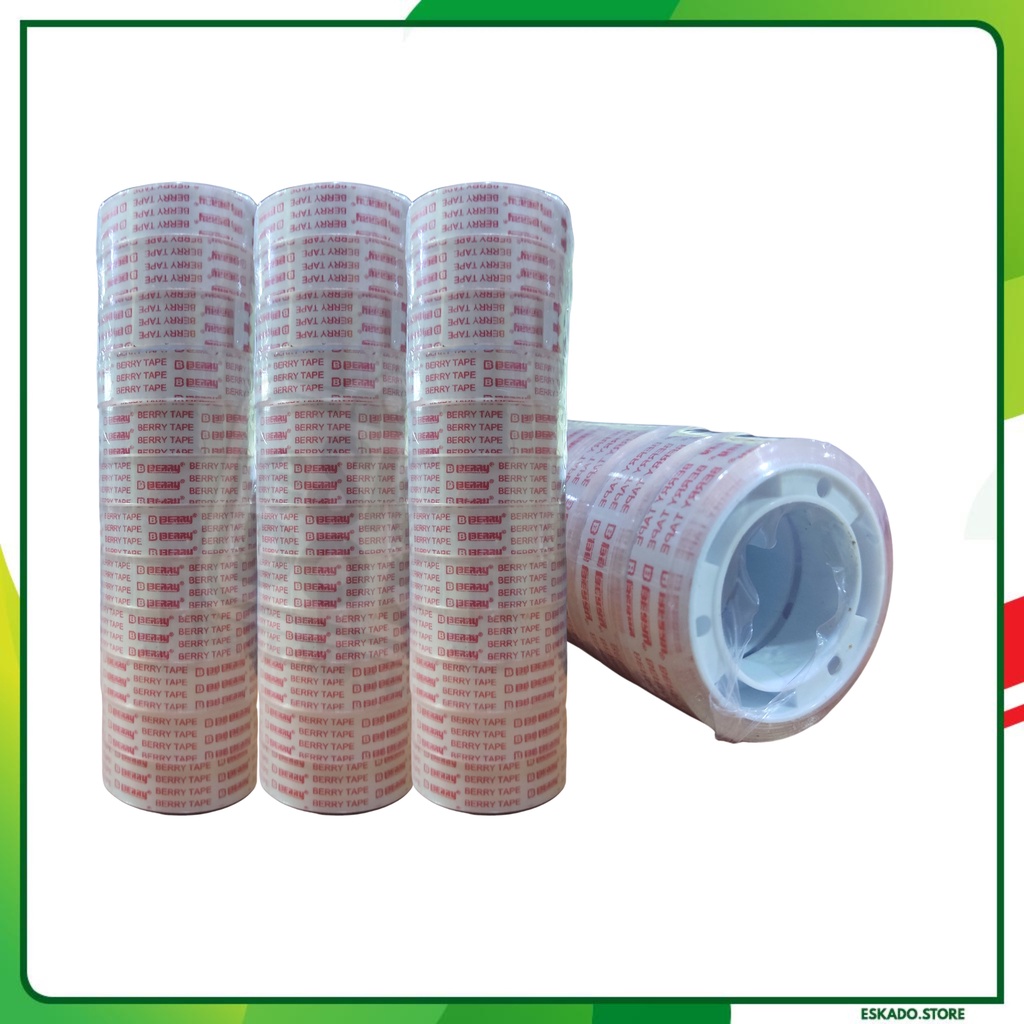 

Isolasi Bening Mini / SOLASI MINI BERRY SUPER CLEAR isi 12