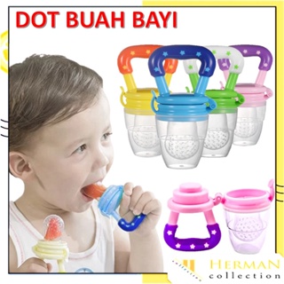 Image of HC Empeng Buah Bayi Baby Fruit Food Feeder Dot Buah Bayi Gigitan Bayi Dodot Sari Buah Anak