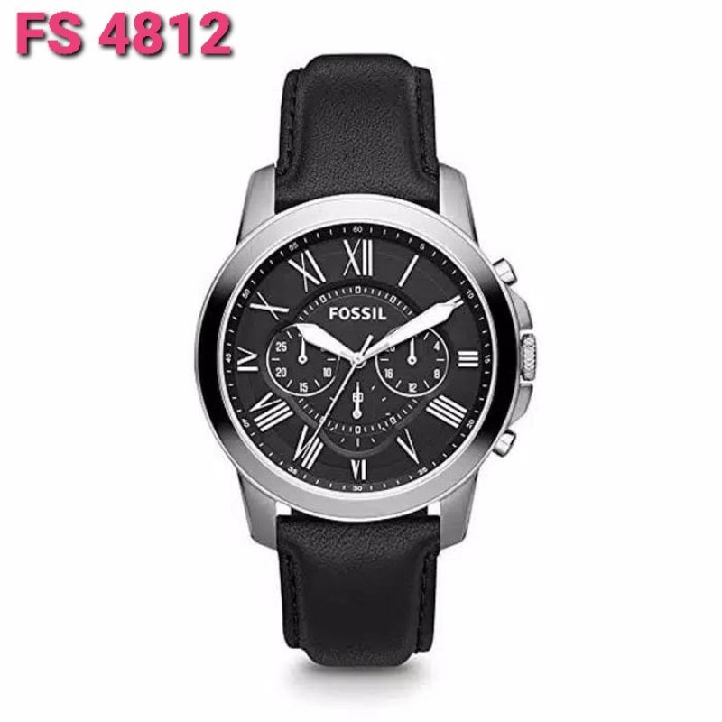 JAM TANGAN PRIA FOSSIL FS 4812 ORIGINAL GARANSI 1 TAHUN
