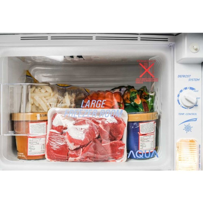 Kulkas Aqua Lemari Es 1 Pintu 150L Aqr-D181 - D181 - Aqr D181 Vk0195