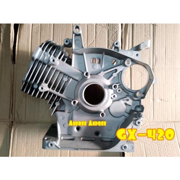 GX420 90mm Crankcase Cylinder Block Cyl Blok Engine Genset mesin Honda China GX-420 GX 420 Piston 90