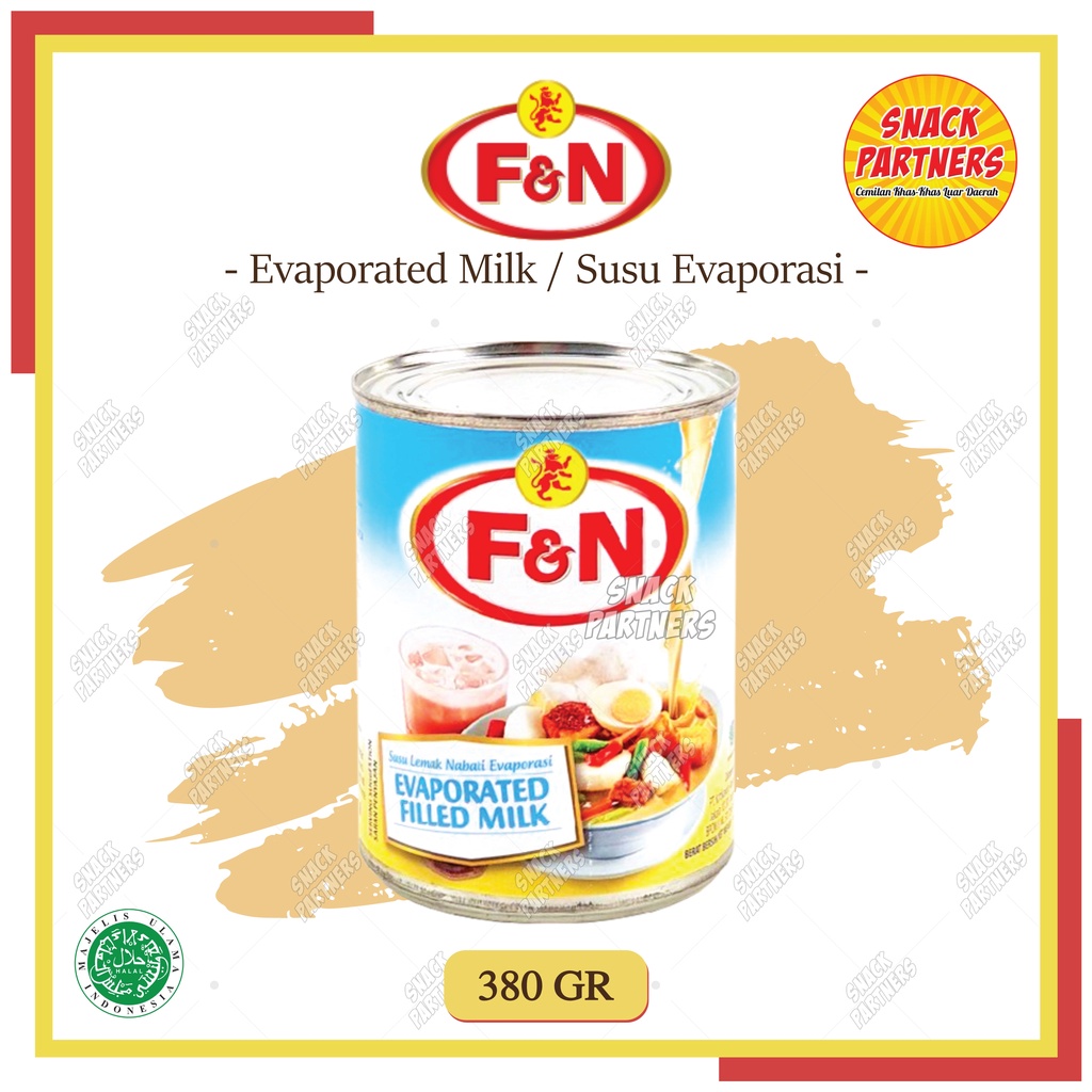 

SUSU EVAPORASI F&N 380 GR - Evaporated Filled Milk FN