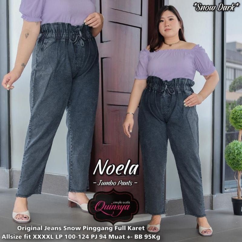 Celana Jeans Jumbo 4XL BB 65-90Kg/Baggy Jeans Rawis Harian Jumbo/Celana Jeans Harian Jumbo/Long Pant