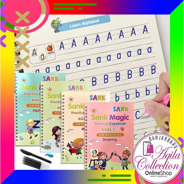 

SANK MAGIC BOOK BUKU BELAJAR MENULIS ANAK