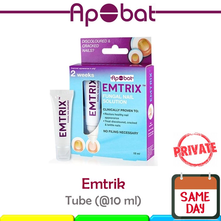 - ApObat - Emtrix Perawatan Kuku Gel Salep Penghilang Jamur Kuku Emtrik Mtrix