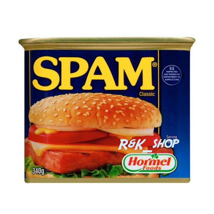 

HORMEL SPAM CLASSIC KORNET HAM 340GR (NON HALAL)
