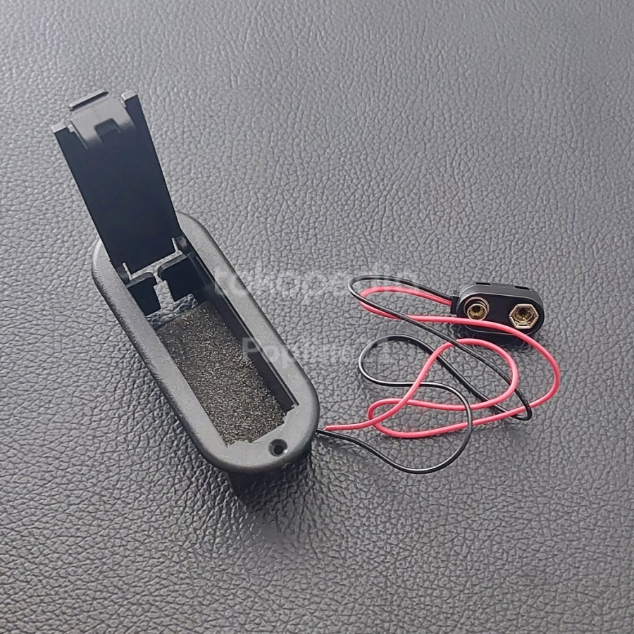 Tempat baterai kotak 9V Box Baterai Gitar