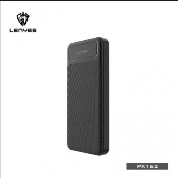 POWERBANK LENYES PX-162 10000MAH 2 USB PORTABLE POWER BANK PX162 by.sultan