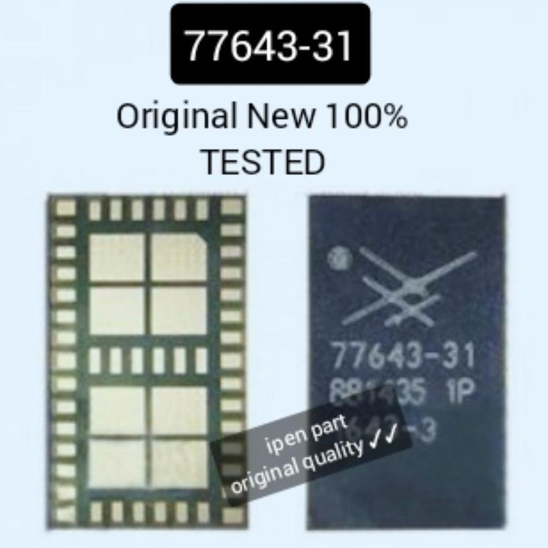 Garansi Sampai IC RF 77643-31 Original New Tested 7764331 Pa Sinyal