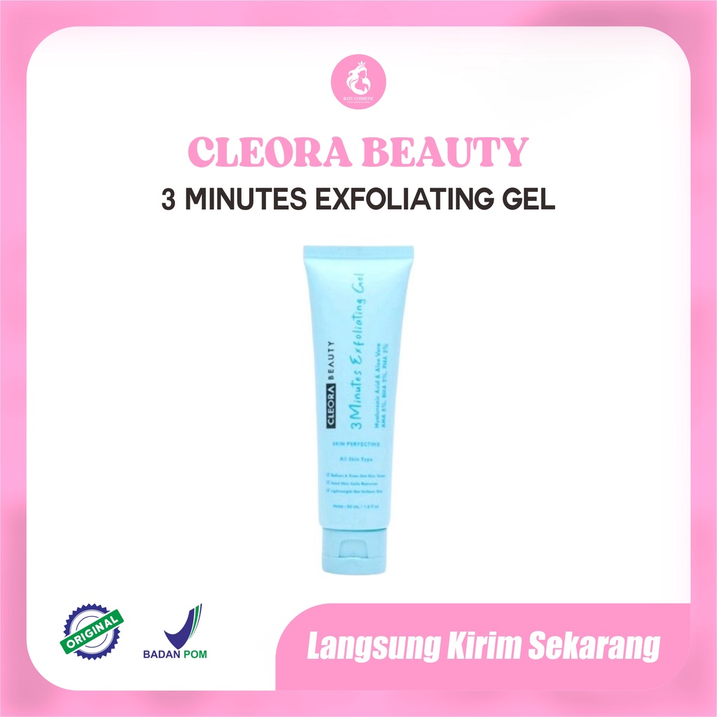 Cleora 3 Minutes Exfoliating Gel Cloera Beauty Exfo