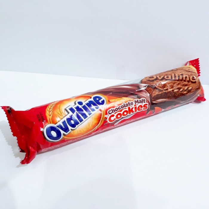 

Best Seller Ovaltine Chocolate Malt Cookies 130Gr / Biskuit Malt Cokelat Ovaltine