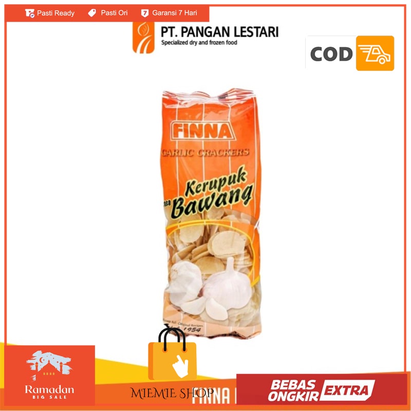 

FINNA KERUPUK BAWANG PUTIH 380GR