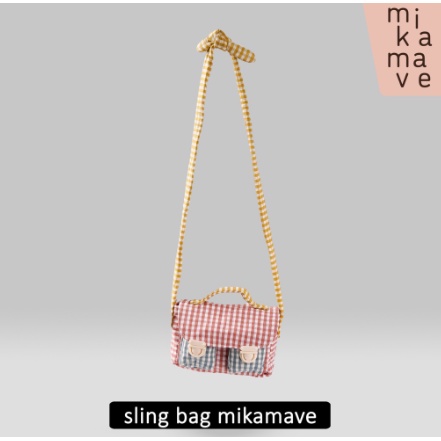 MIKAMAVE Sling Bag Tas Selempang Anak