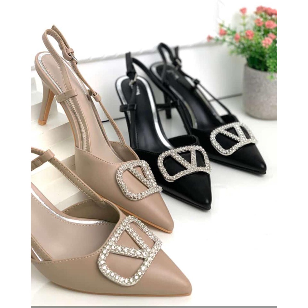 SEPATU WANITA ZS-3838 HEELS 8CM