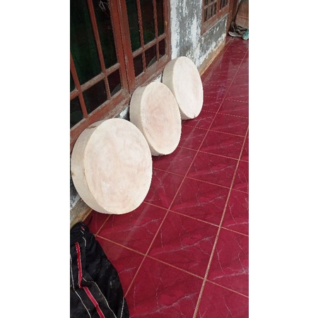 talenan kayu bulat 50cm/talenan cincang daging/talenan dapur