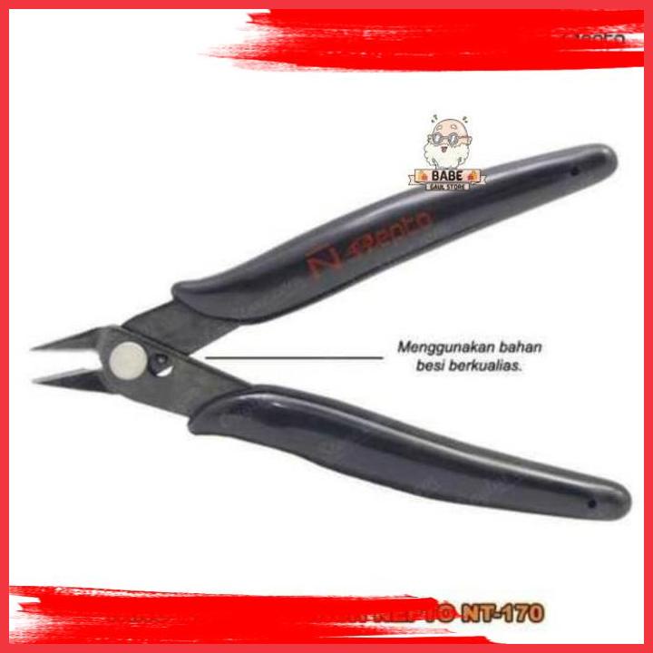 

(babe) tang potong kawat nepto nt-170 non packing ori