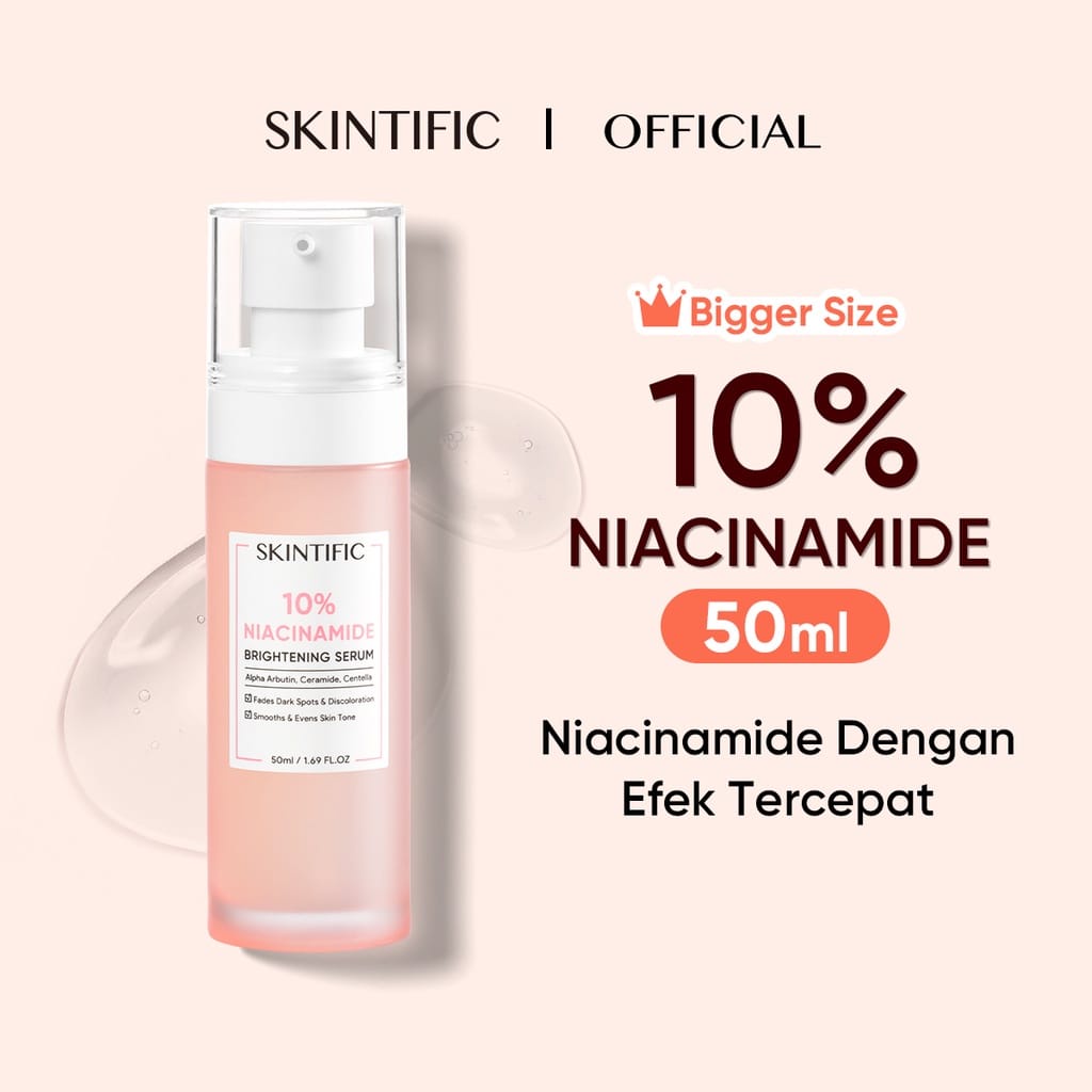 SKINTIFIC 10% NIACINAMIDE BRIGHTENING SERUM ~ Original 100%