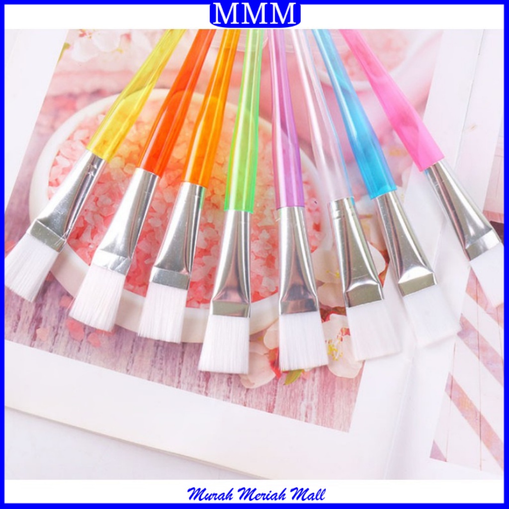 MMM Kuas Masker Bening Transparant Kuas Wajah Make Up Kuas Masker DIY Bulu Lembut kuas transparant