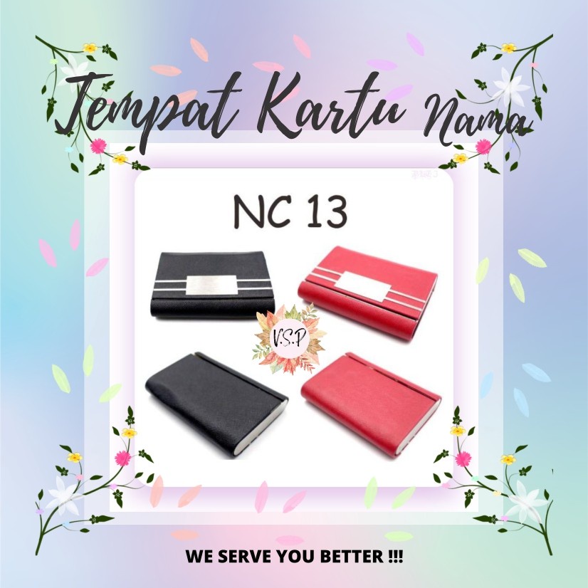 

Best Item! Tempat Kartu Nama/Name card Holder Kulit NC 13