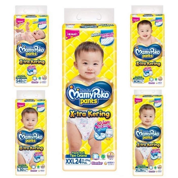 PROMO PAMPERS MURAH MAMYPOKO CELANA PANTS S M L XL XXL
