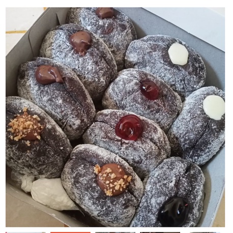 

MURAH ENAK Donat bomboloni blackforest