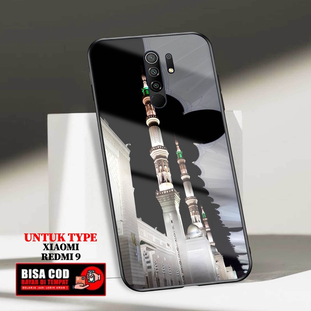 Case REDMI 9 Terbaru - Gsc case [ MEKKAH MADINAH ] REDMI 9 - Case Hp - Casing Hp - Softcase Glossy -