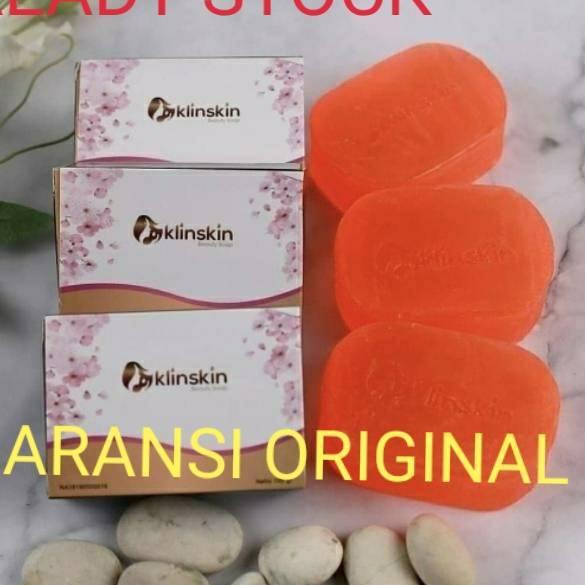 ⚡COD⚡ COD Klinskin Sabun pemutih badan 100% Original BPOM /Lipstik Klinskin BPOM/ Naminara ORIGINAL