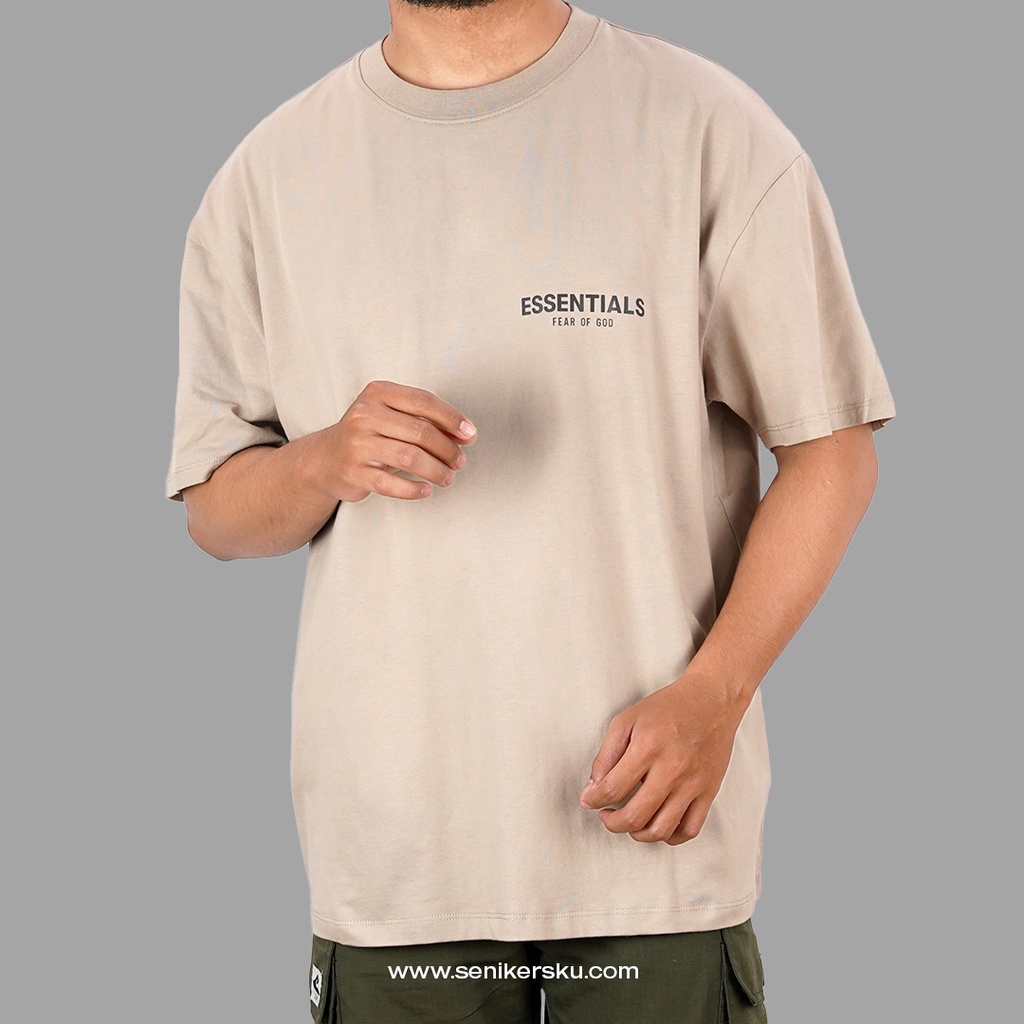 Essentials FOG Core String Tan Tee SS22