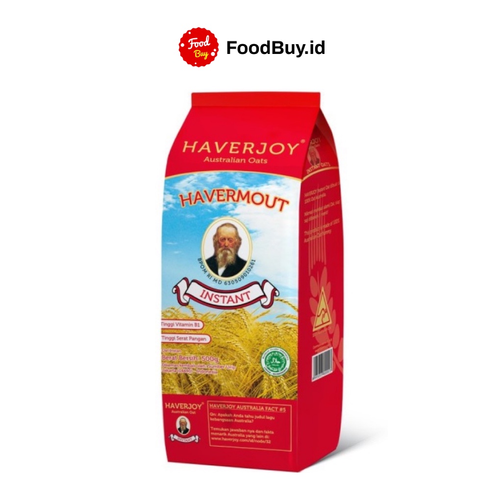 

Haverjoy Australian Oats Havermout | Oatmeal Instan 500 gr