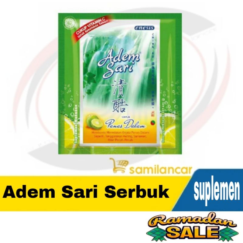 

Adem Sari Sachets Untuk Panas Dalam